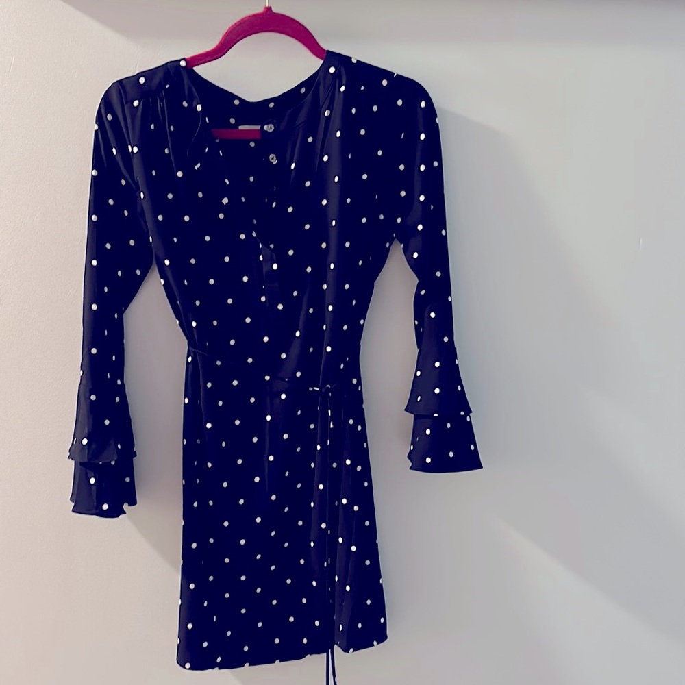 Loft polka dot dress